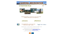 Desktop Screenshot of campingbremontier.fr